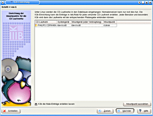 Schritt 4 - Festlegen der Einh&auml;ngepunkte